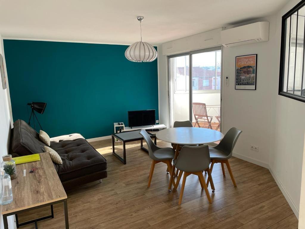 T2 55m2 Perpignan proche centre ville et gare avec parking Exteriör bild